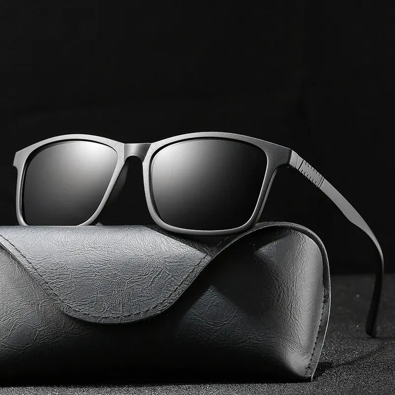 Fishing Sunglasses Polarized - نظارات شمسية كلاسيكية للرجال، تصميم عصري،