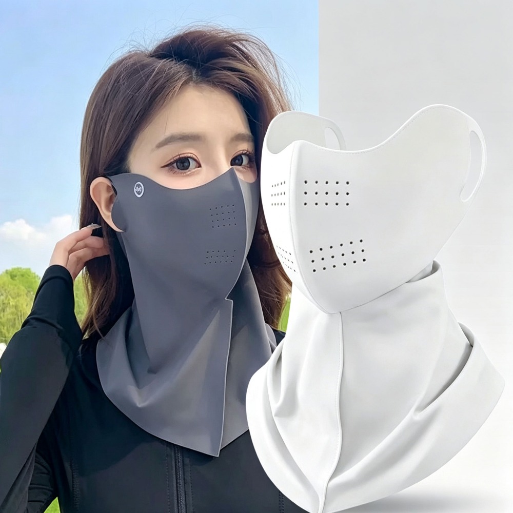 قناع واقي من الشمس للوجه بالكا - مراجعة Fishing Mask Sun Protection وسعره