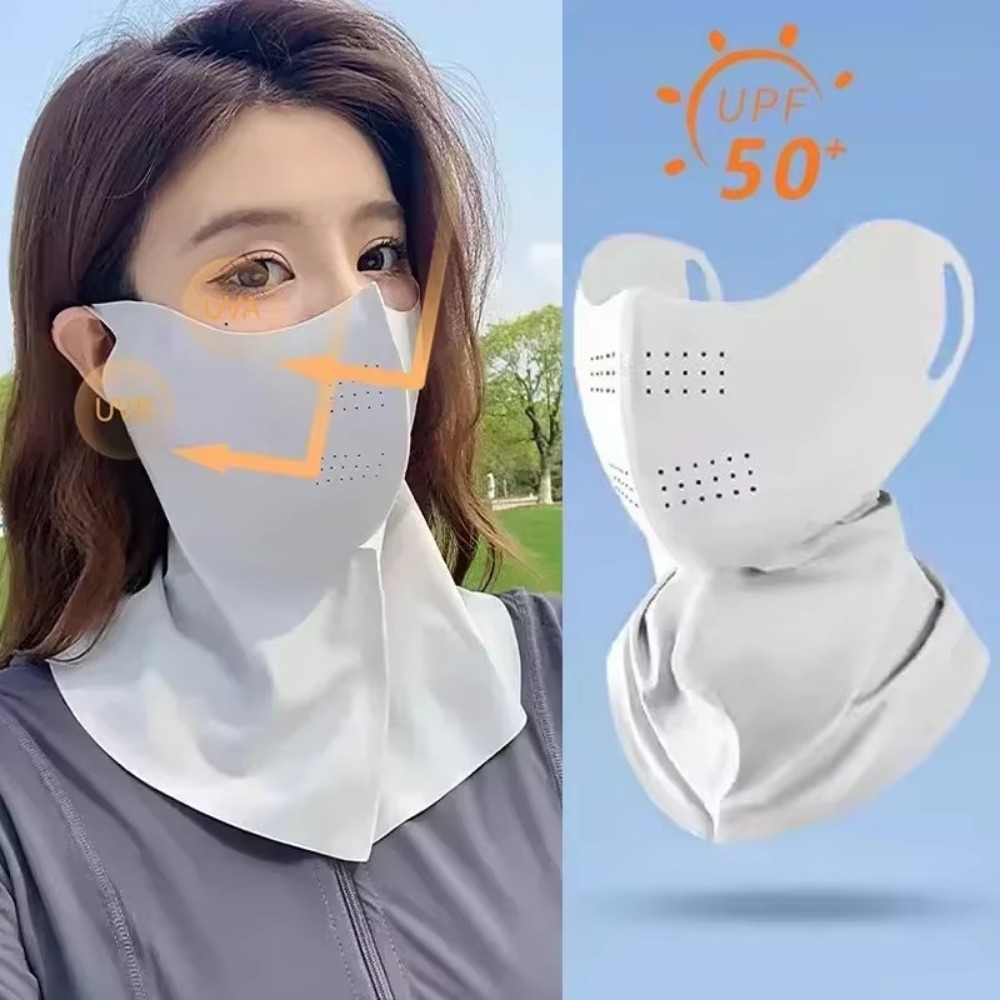 قناع واقي من الشمس للوجه بالكا - مراجعة Fishing Mask Sun Protection وسعره