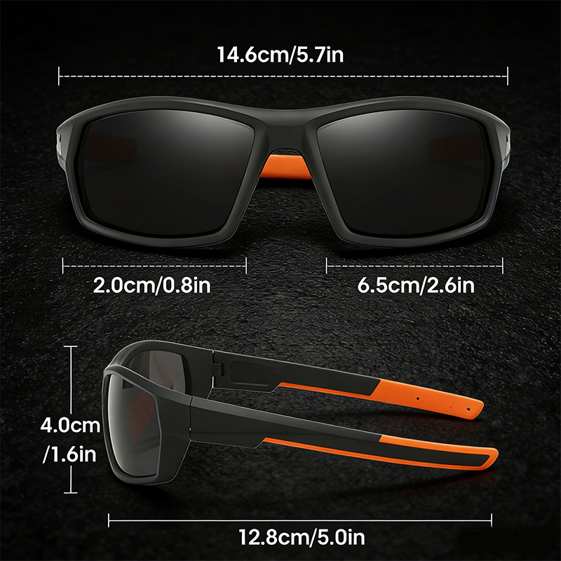 نظارات شمسية رياضية مستقطبة لل - مراجعة Fishing Sunglasses Polarized وسعره