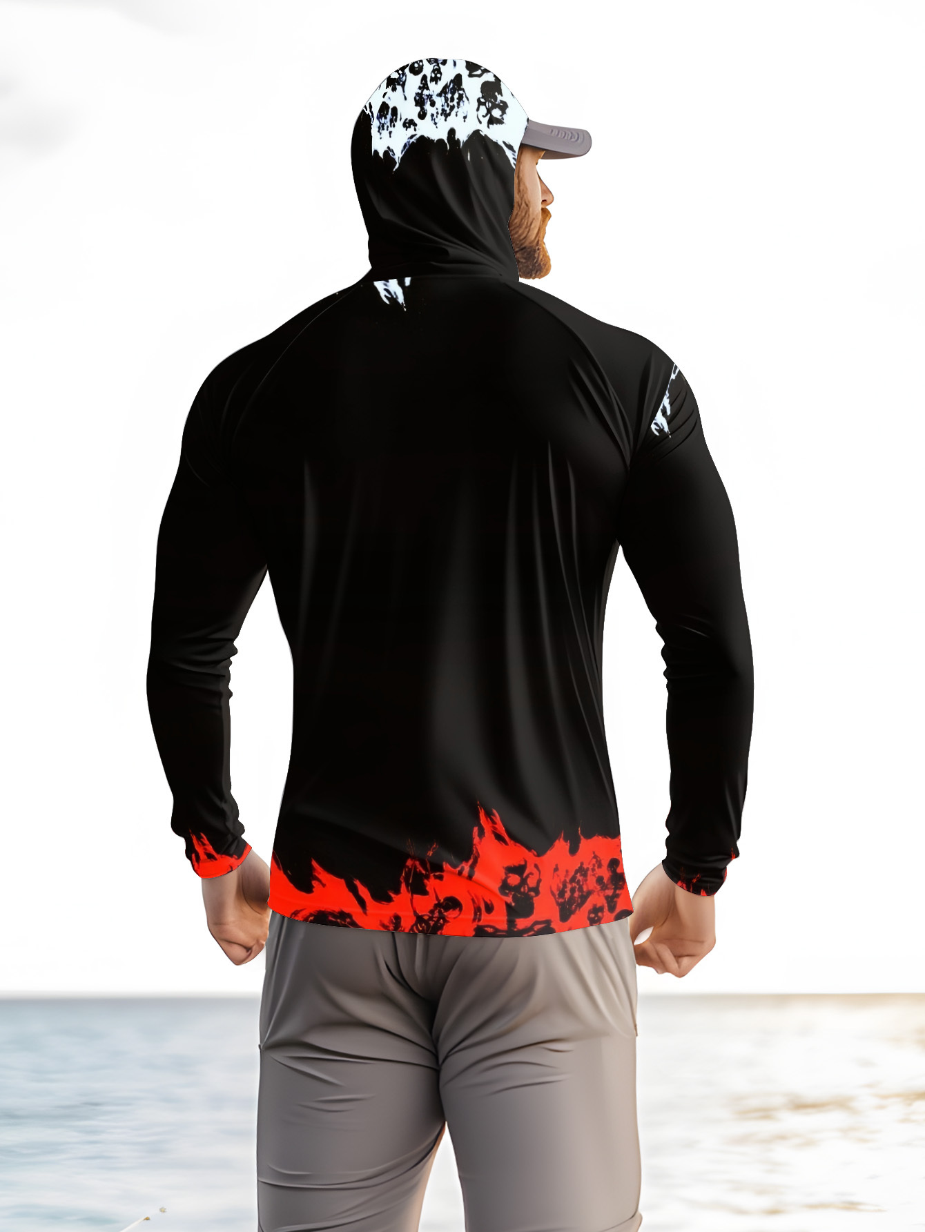 قميص صيد رجالي بأكمام طويلة، م - مراجعة Fishing Shirt Uv Protection وسعره