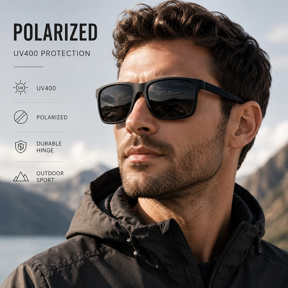نظارات شمسية جديدة للرجال والن - مراجعة Fishing Sunglasses Polarized وسعره