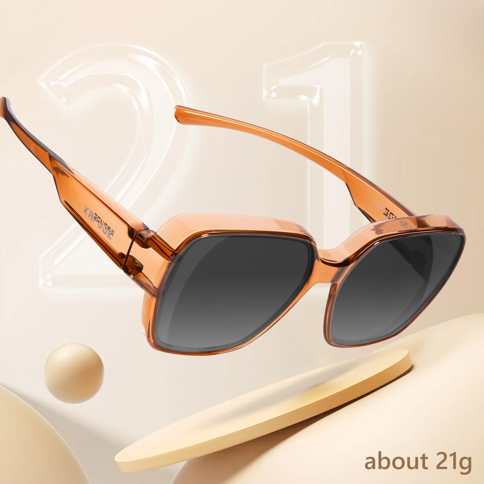 نظارات شمسية من كابفو، مناسبة  - مراجعة Fishing Sunglasses Polarized وسعره