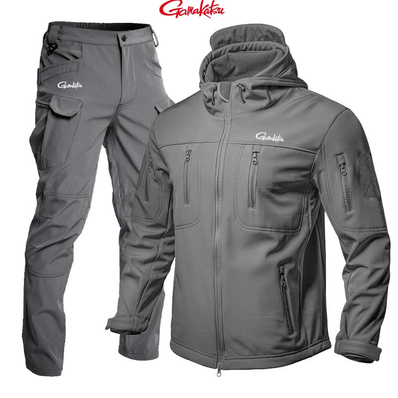 بدلة غاماكاتسو للصيد من جلد ال - مراجعة Fishing Rain Suit وسعره
