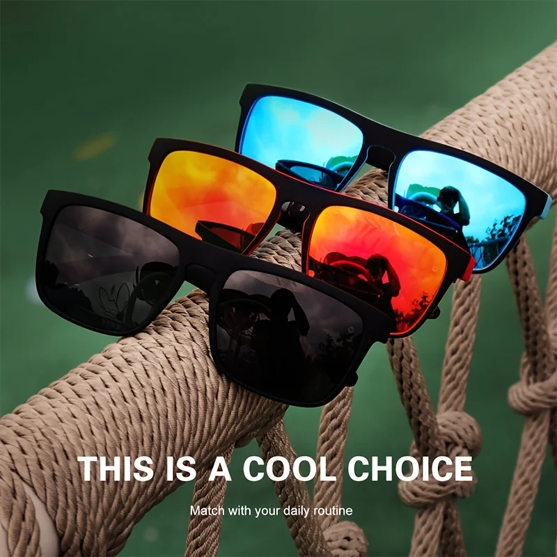 1/3 قطع نظارات شمسية مربعة كلا - مراجعة Fishing Sunglasses Polarized وسعره
